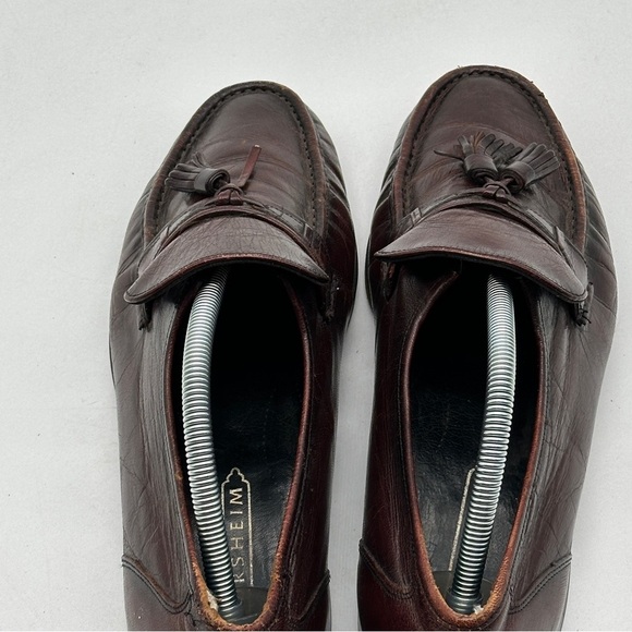 Florsheim Men’s Size 8.5 EEE Moc Toe Tassel Loafer Dress Shoes Classic Office - Picture 7 of 13